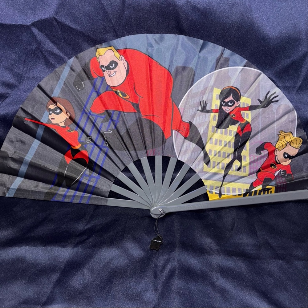 Disney Incredibles Fan - Red, Black, Gray